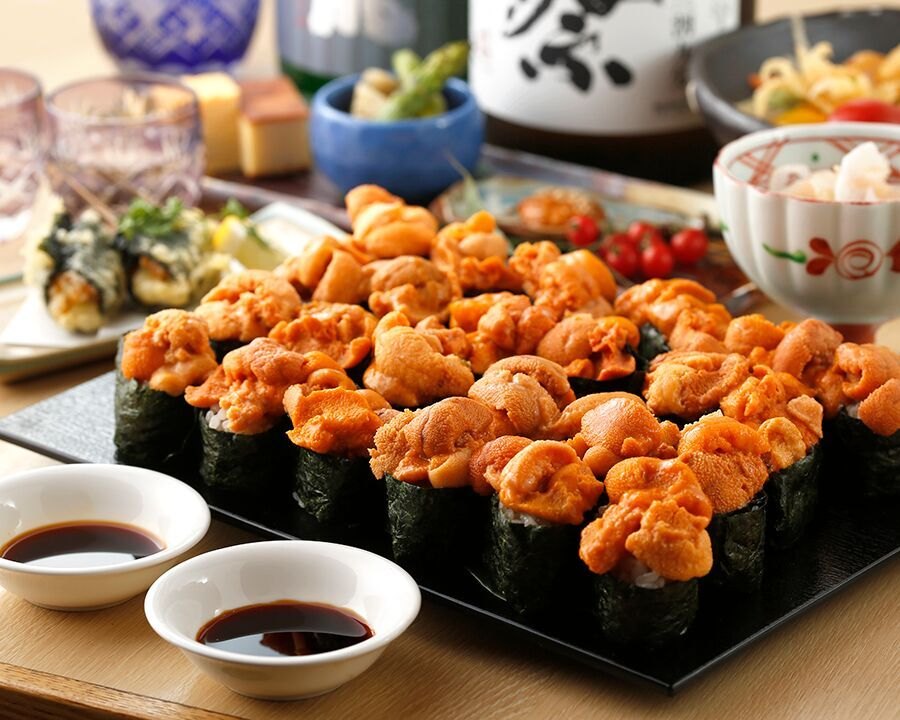 雲丹づくし（例）